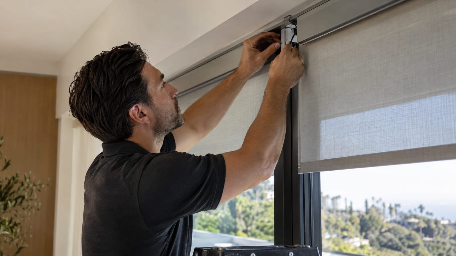 Motorized Shades for UV Protection and Temperature Control in Southern California Homes