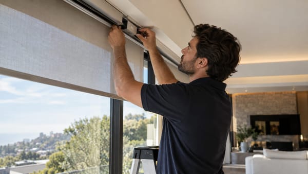 What Types of Motorized Shades Are Available for Luxury Homes?